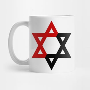 Anarchocommunist Magen David Mug